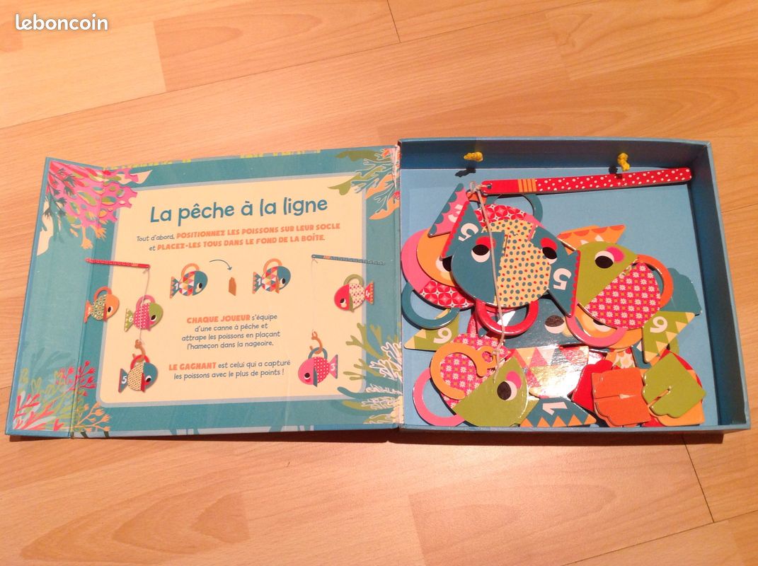 Jeu de pêche et livre (image 3)