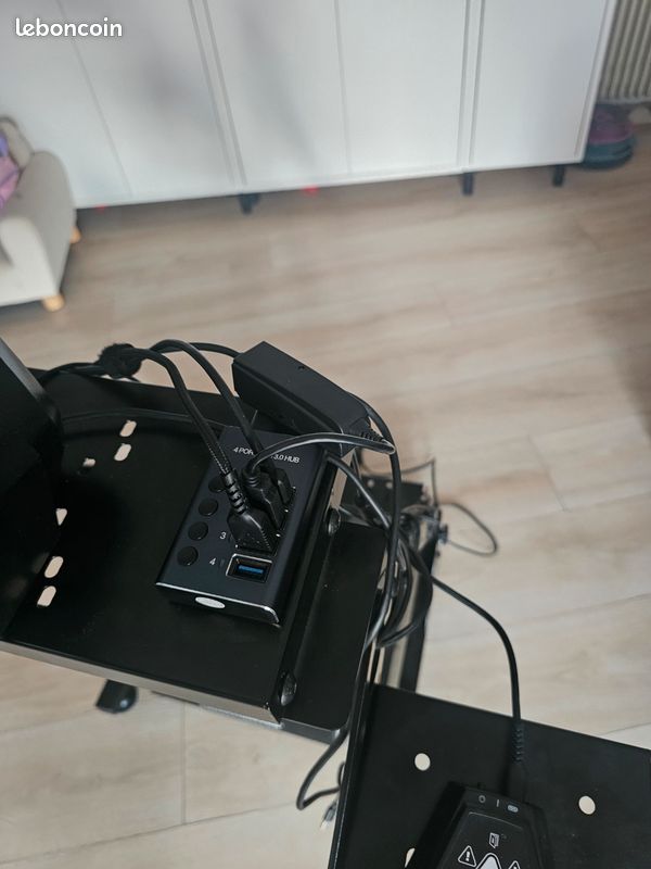 Setup Simracing Thrustmaster T128 + T3PM + TH8S + Cockpit VEVOR (image 4)