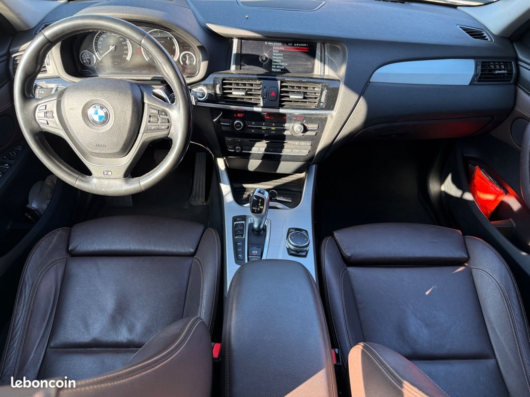 Bmw x3 2.0 d 190ch xline xdrive bva - camera de recul - sieges chauffants (image 3)