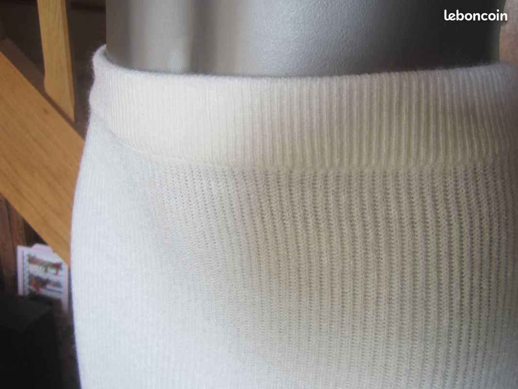 Jupe Longue Broderie Anglaise Blanche MILO'S Paris Taille M Bohème Été - Vêtements