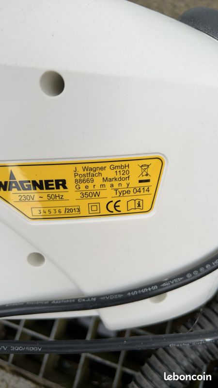 Pistolet peinture basse pression WAGNER 0414 (image 3)