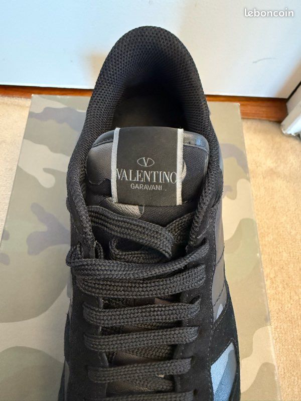 Rockrunner Basket Valentino Homme Noir Valentino Garavani