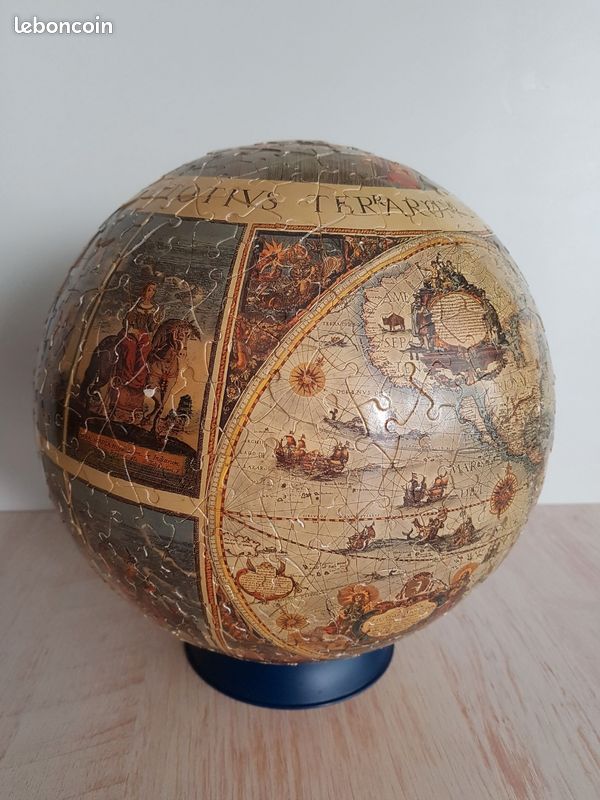 Puzzle 3D Ravensburger – Globe terrestre - Jeux & Jouets
