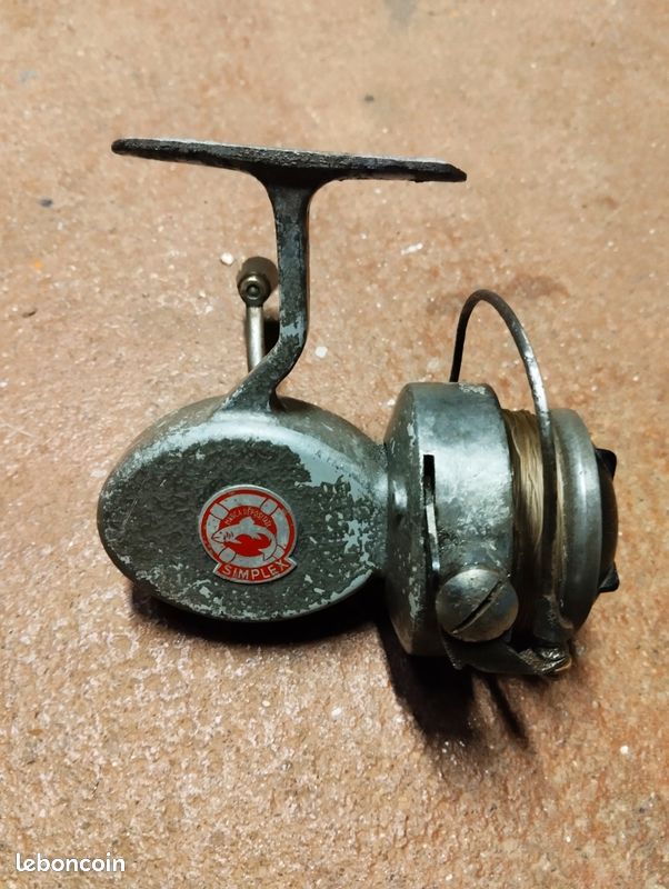 ANCIEN MOULINET DE pêche SIMPLEX EUR 39,90 - FR ANCIEN MOULINET DE pêche SIMPLEX EUR 39,90 - FR