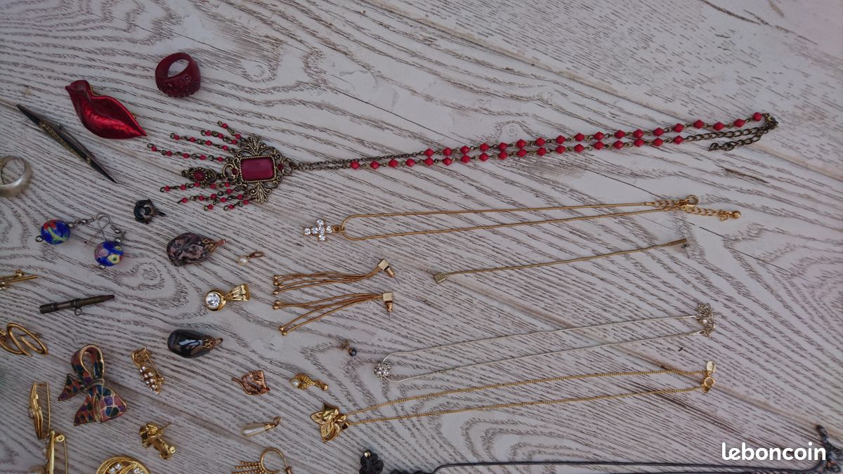 Lot 37 bijoux fantaisie (gecko) (image 7)
