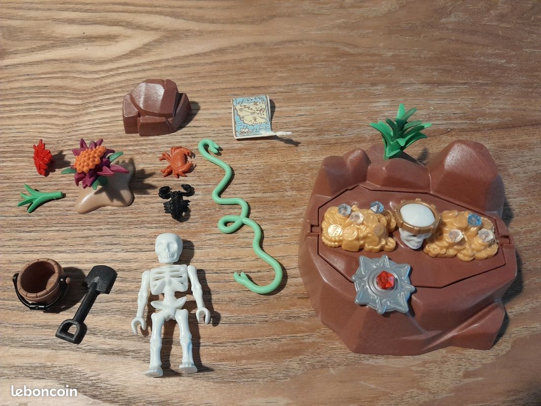 PLAYMOBIL Rocher – Lotto 2 Sassolini Marroni Per Finitura E Copri Buchi (I128) - Foto 3