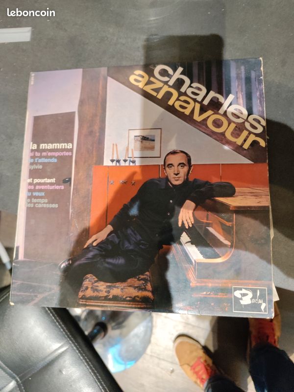Vinyl 33 tours Charles Aznavour (image 1)