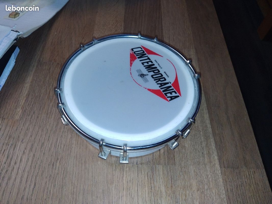 Tambourine metal, alu 6 pouces (image 1)