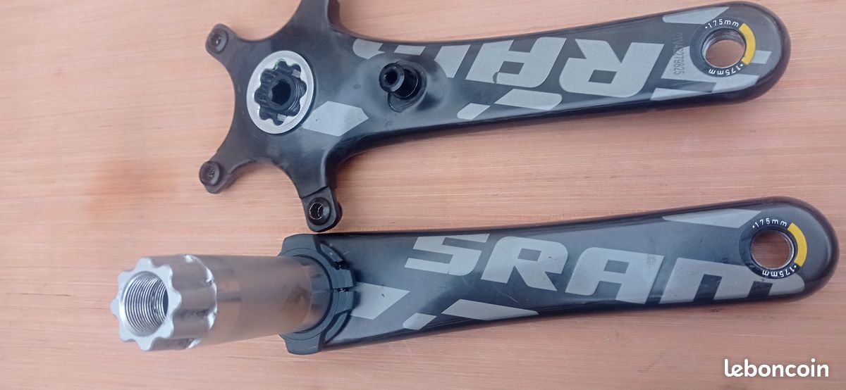 Pédalier SRAM BB30 10 Vitesses 175mm Avec Plateaux 22/36 Dents - Occasion En Bon état