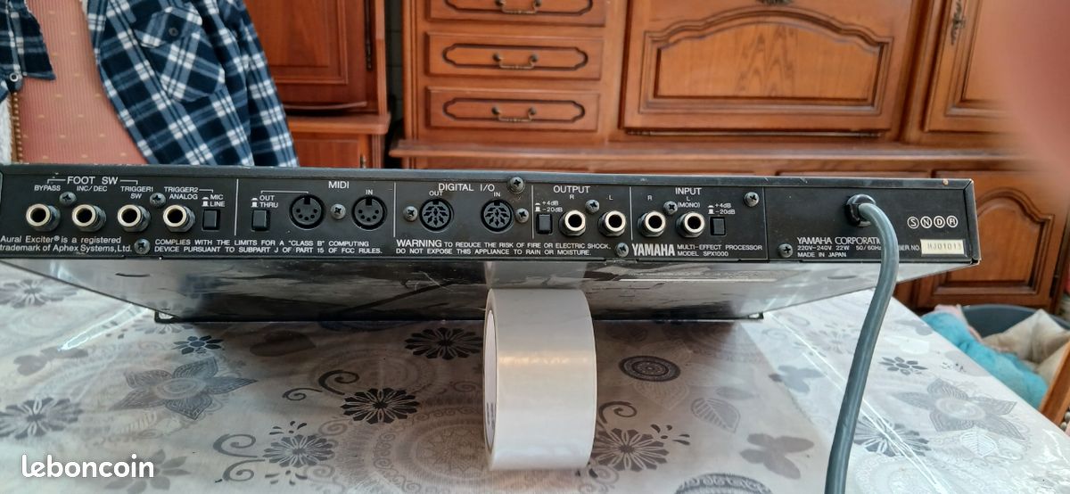Processeur multi effets YAMAHA SPX 1000 (image 4)