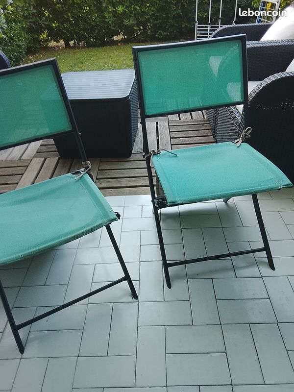 Chaises jardin (image 4)