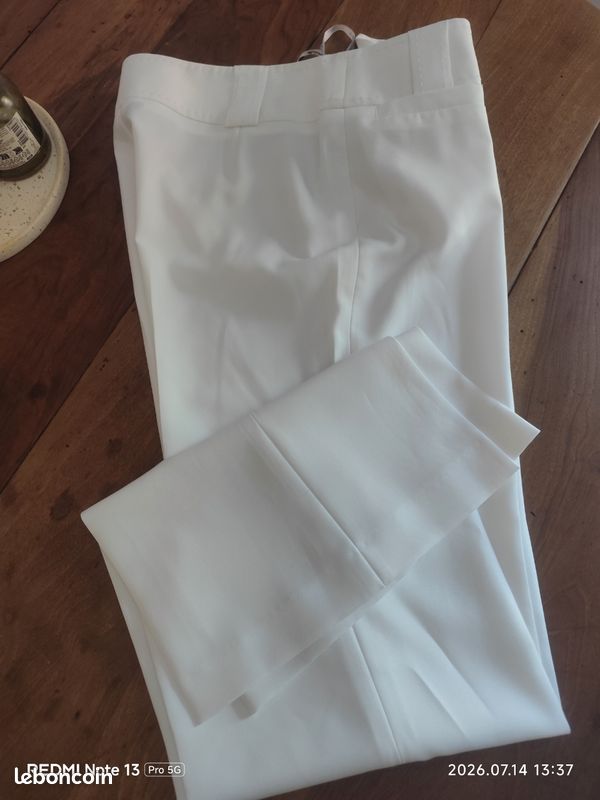 Tailleur femme blanc (image 2)