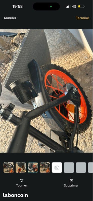 Velo 14 pouce avec trotinette (image 3)