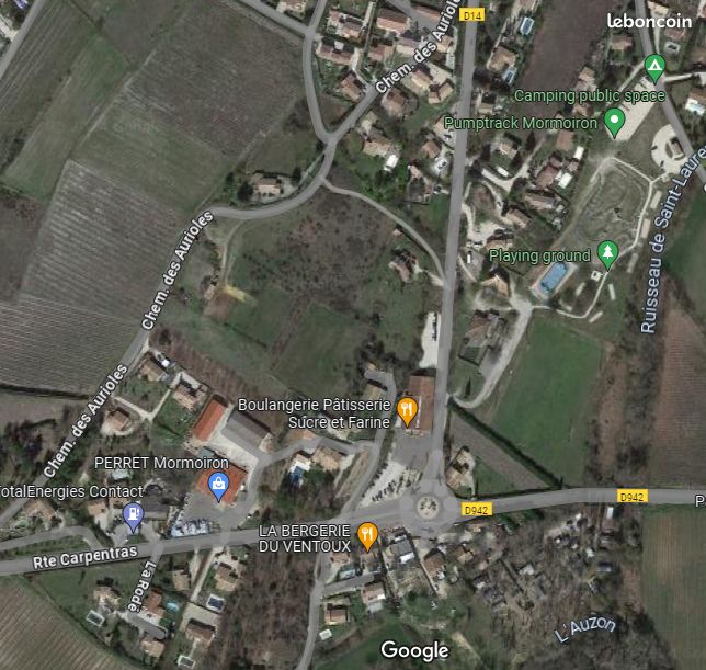 Terrain 600 m² · à Mormoiron · 600 m² · 131 400 €