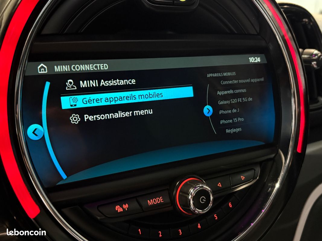 MINI COUNTRYMAN 2.0 231CH JCW EXCLUSIVE DESIGN ALL4 BVA - TOIT OUVRANT PANO - HARMAN KARDOn (image 19)