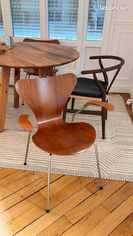 Chaise Fritz Hansen vintage (image 3)