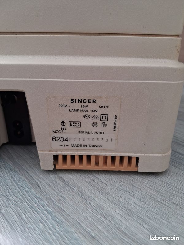 Machine à coudre singer Sérénade 10 ou 20 revisée (image 4)