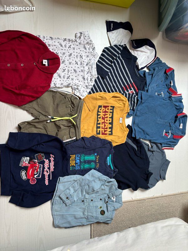 Lot vêtements garçon 2ans (image 1)