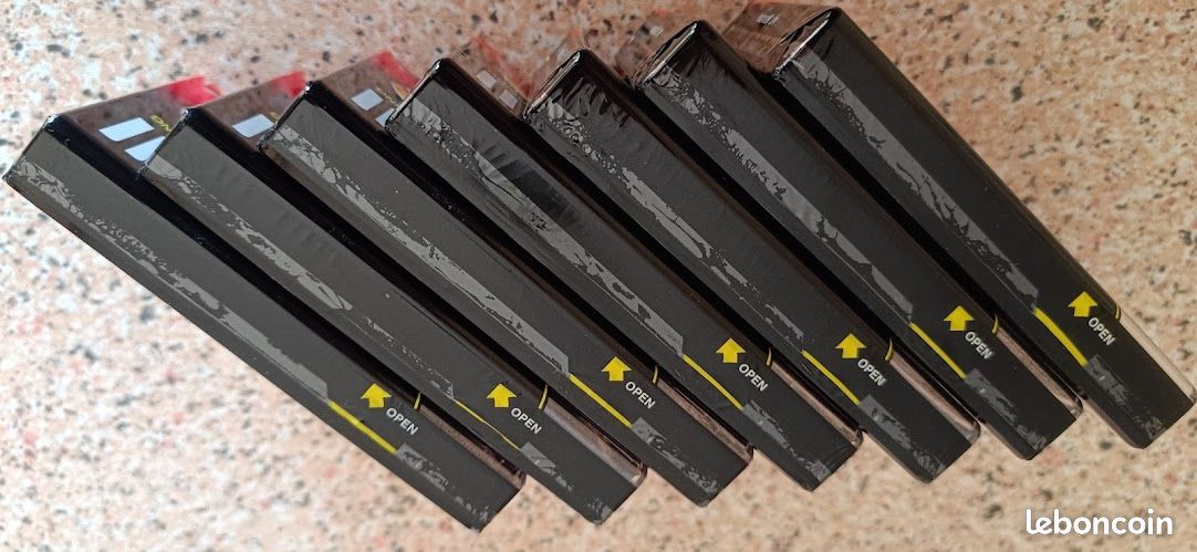 Lot De 5 Cassettes Audio Vierges Maxell UR90 – Durée 90 Min – Sous Blister D'origine