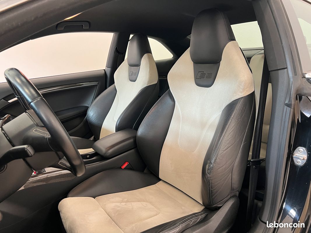 Audi S5 Coupe 4.2 V8 FSI 354 Ch Quattro BVM6 / Suivi complet / Bang & Olufsen / Pas de malus / Carte Grise moitié prix (image 8)