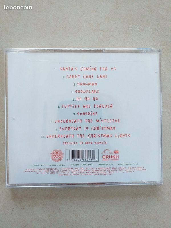 SIA - Everyday is Christmas - cd (image 2)