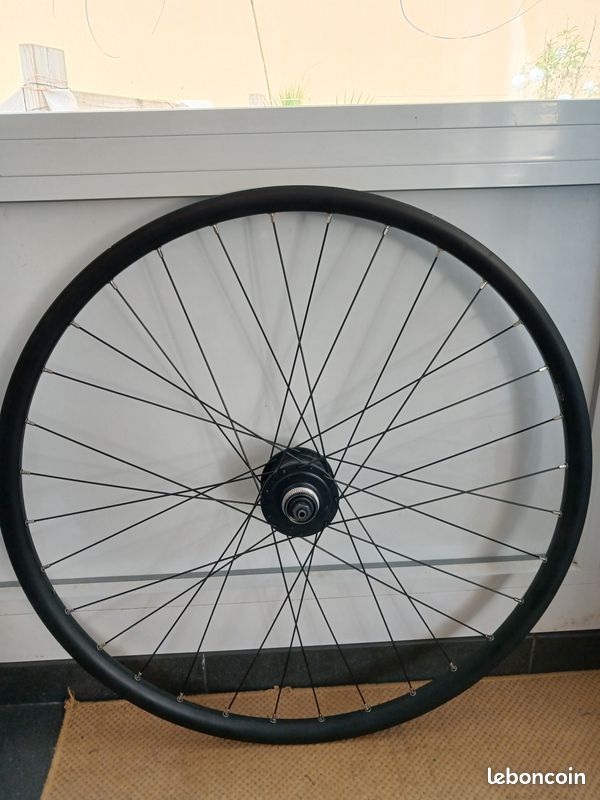 Roues de vélo de piste à vitesse unique 700C, jantes en