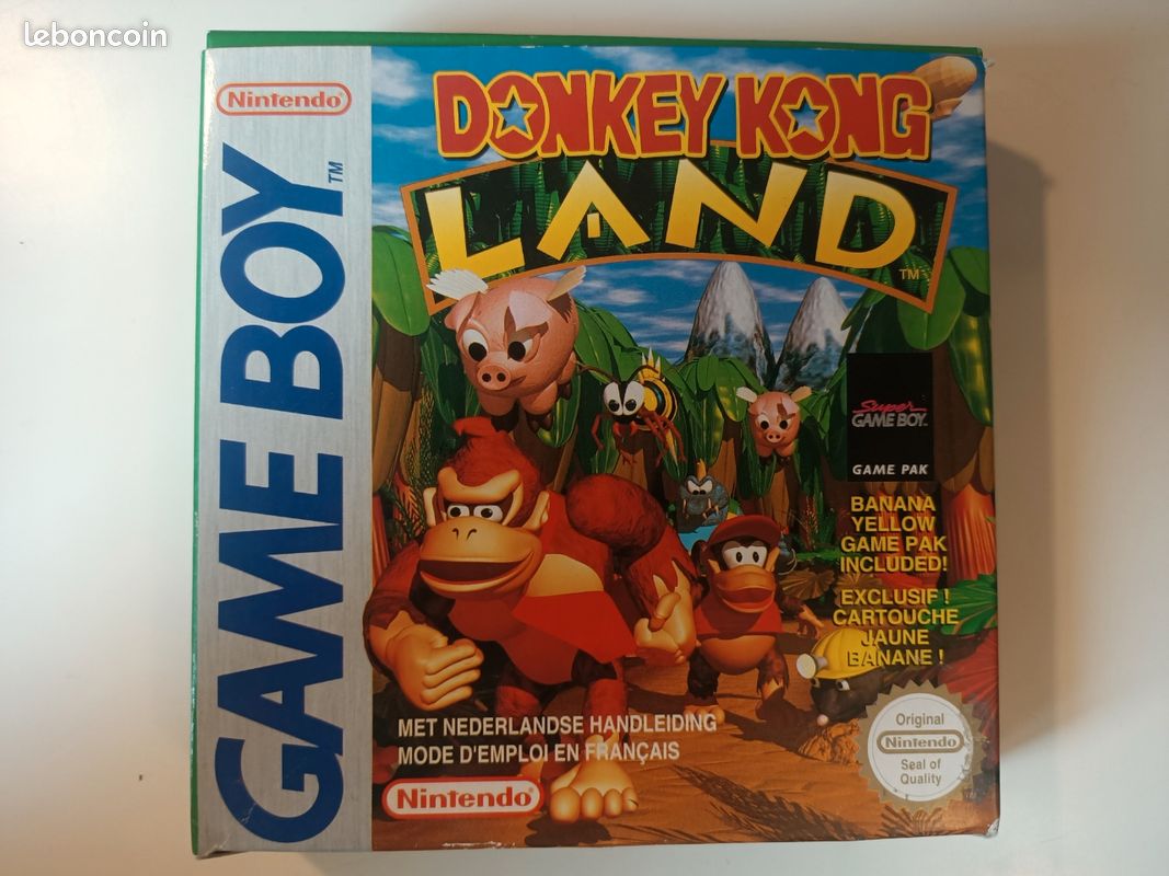 Notice/manuel Du Jeu Donkey Kong Land Pour Game Boy - Très Bon état - Version FAH