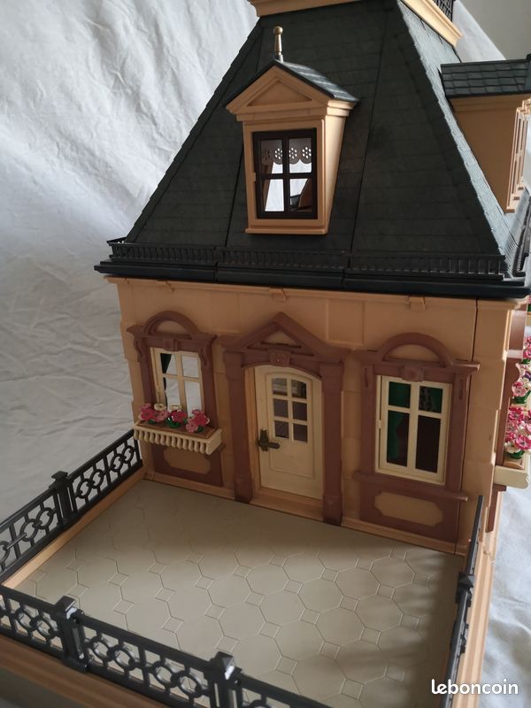 Très bon état - Playmobil - Villa Belle Époque 5305 + clôture 5360 (image 5)