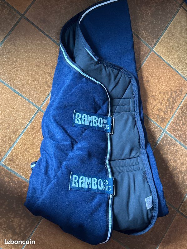 Couverture de box Rambo Horsware et couvre cou (image 2)