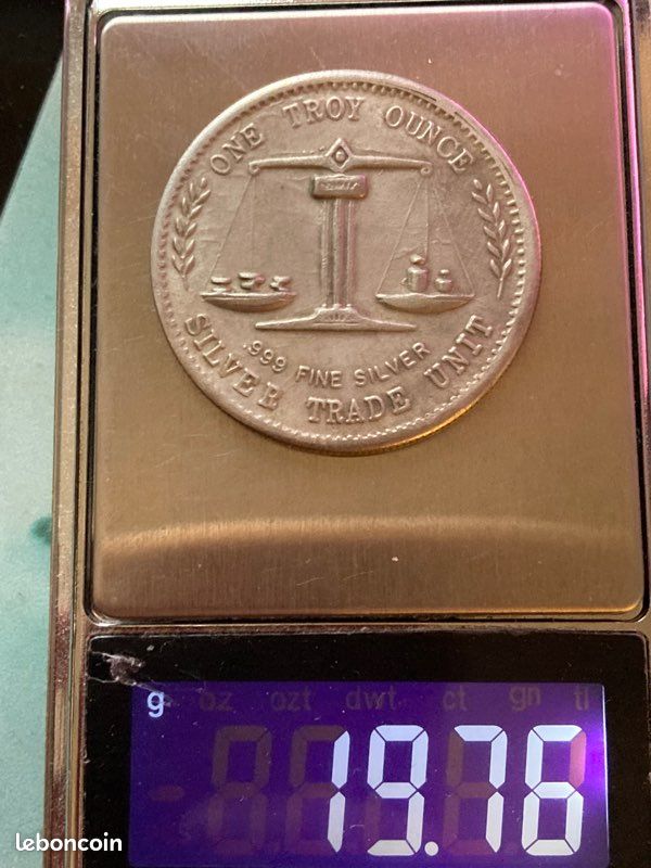 Médaille ( reproduction de monnaie) (image 1)