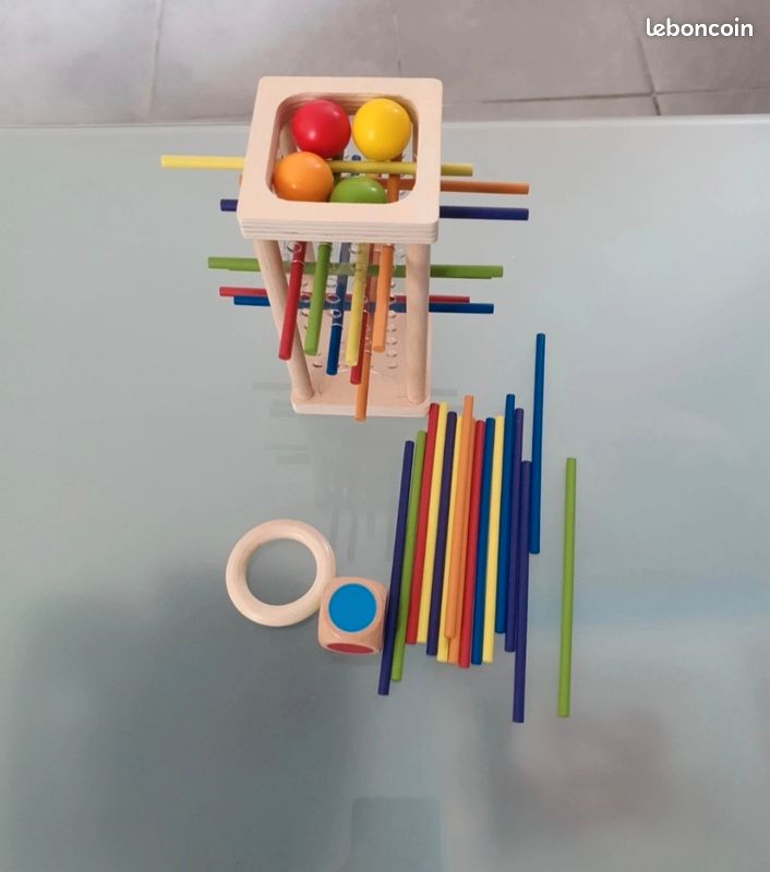 Jeu coloré en bois (image 3)