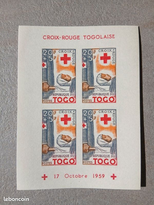 Bloc Souvenir Philatélique N°95 – Croix-Rouge – Timbres Neufs – France 2001
