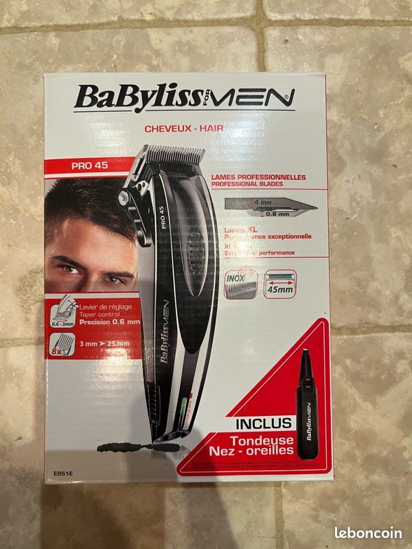 Tondeuse Babyliss E951e Babyliss 45 Pro Tondeuse Babyliss Men Pro