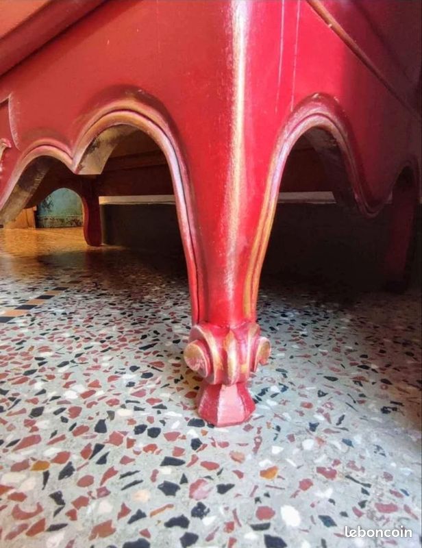 (Vendue) Commode arbalète Louis XV (image 5)