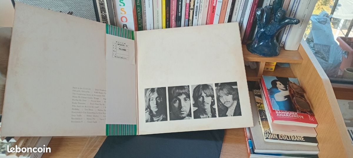 Disque pop rock THE BEATLES (White album) (image 3)