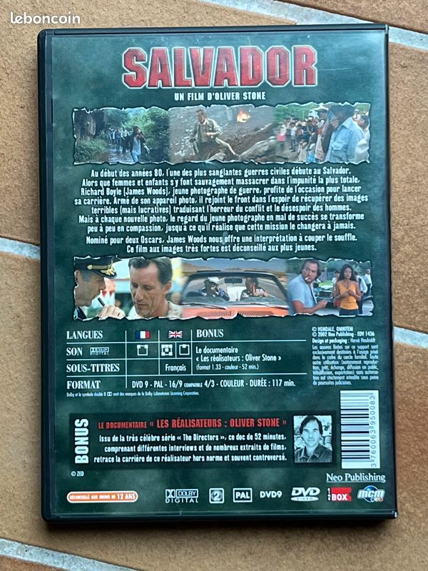 DVD Salvador (image 3)