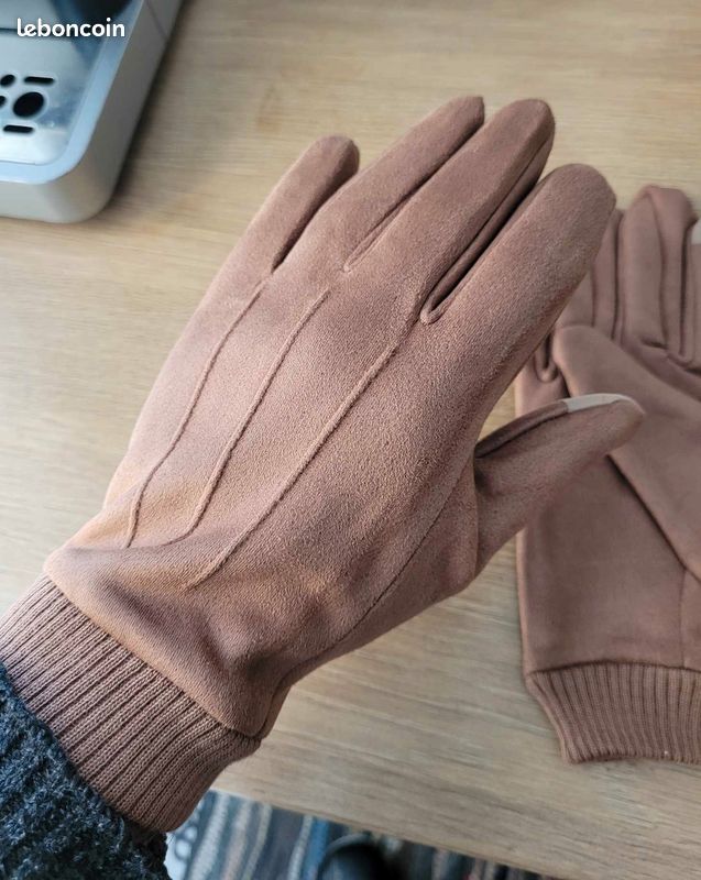 Gants d'hiver, tactiles, taille M (image 1)