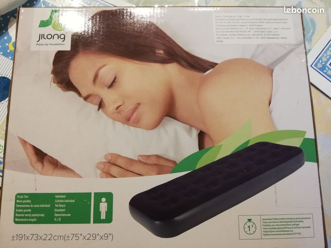 Matelas gonflabe 1 personne - Lit d'appoint (image 2)