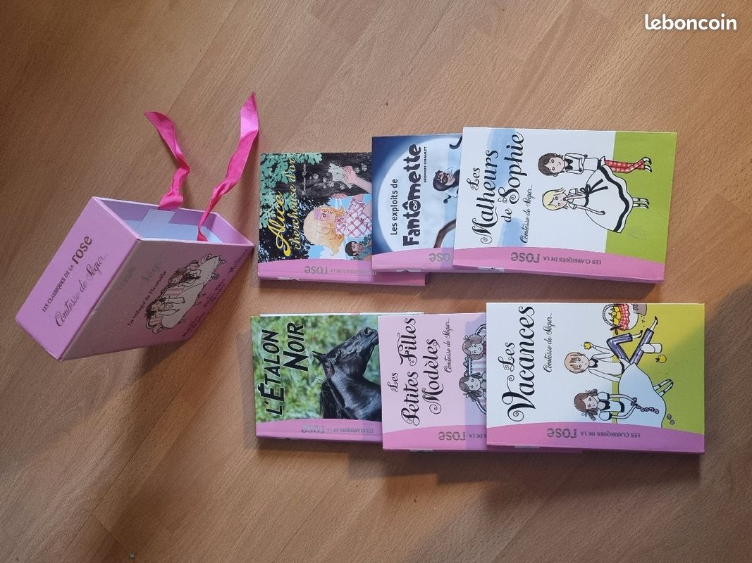 Vends livres bibliothèque rose (image 2)