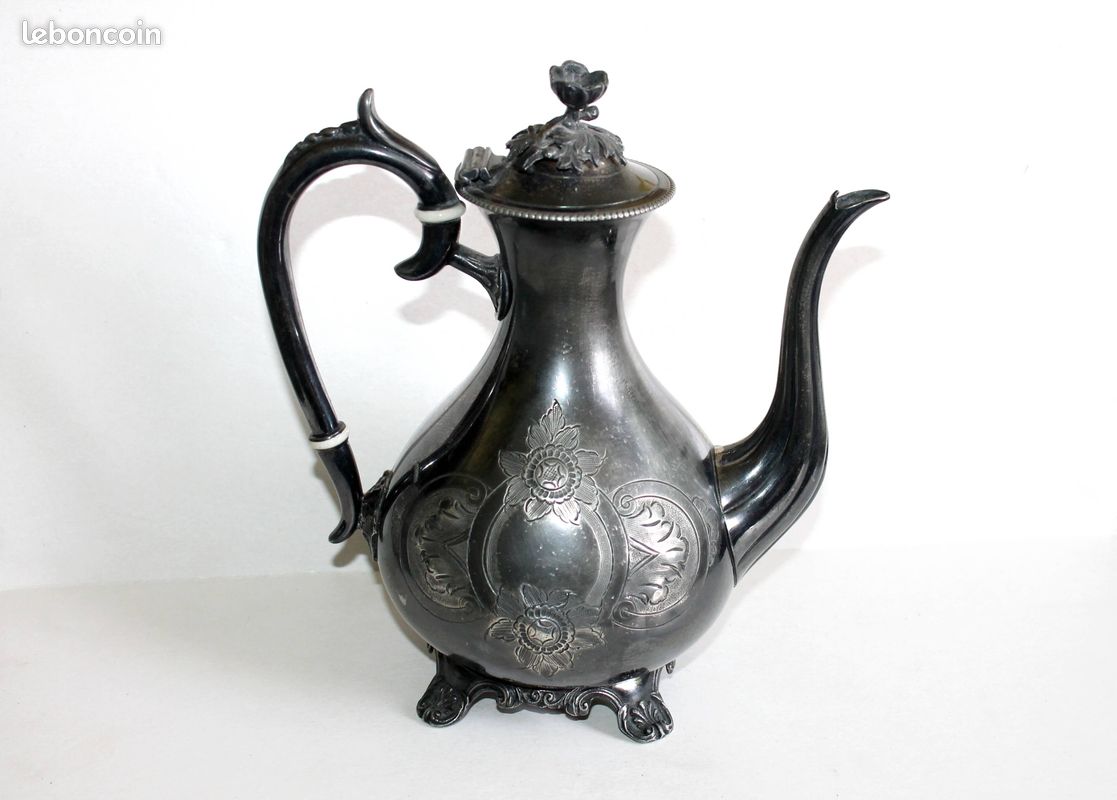 cafetière vintage en argent - Antiques & Jewelry
