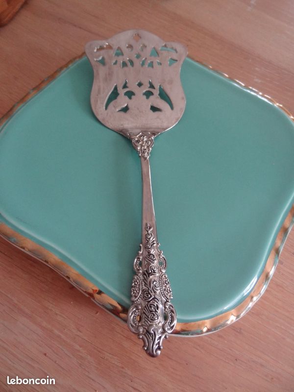 Pelle à tarte et gâteaux ancienne Wallace Silversmith (image 1)