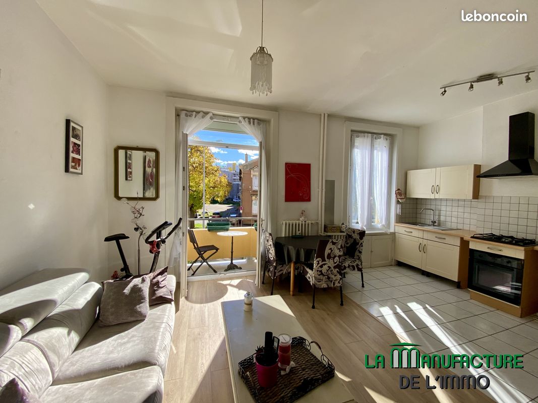 Appartement 3 pièces 58 m² · à Saint-Étienne · 58 m² · 62 000 €