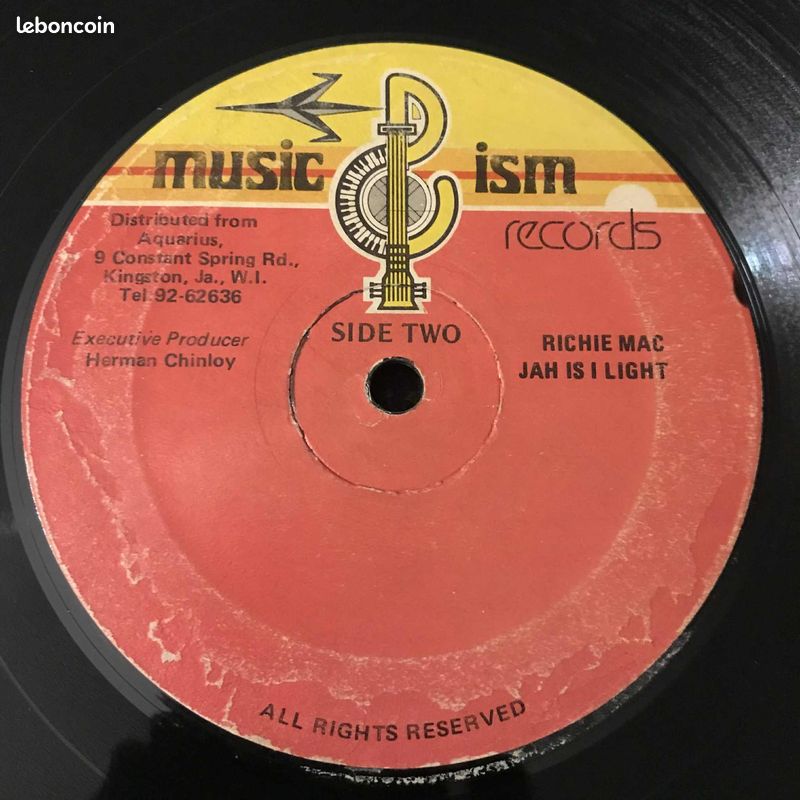 RARE Reggae LP George Nooks, Ernest Wilson, Earl Sixteen - Musicism Showcase (image 1)