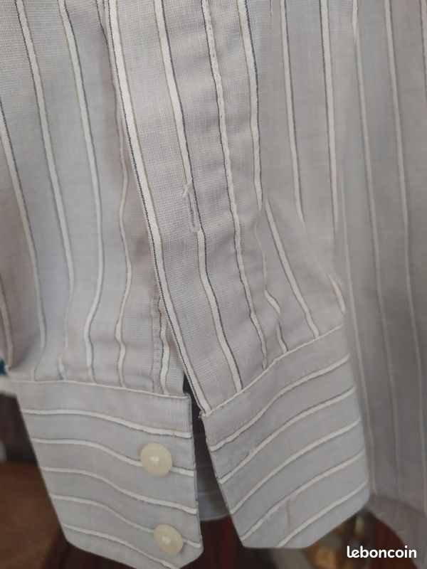 Chemise homme à rayures (image 7)