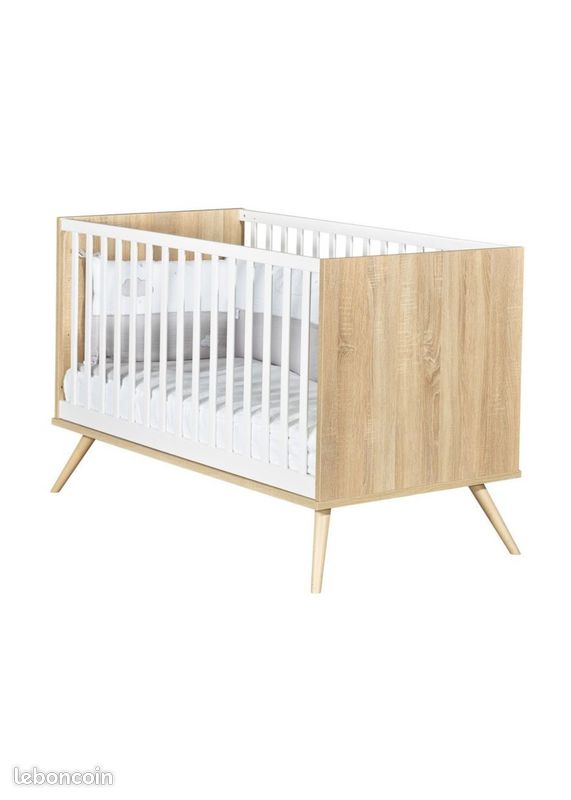 Lit enfant évolutif sauthon seventies (image 1)