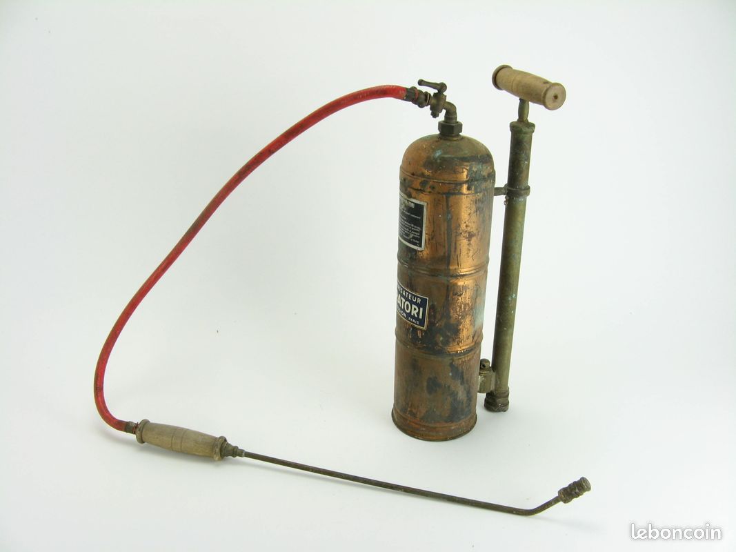 Ancien pulvérisateur en cuivre Muratori (image 13)