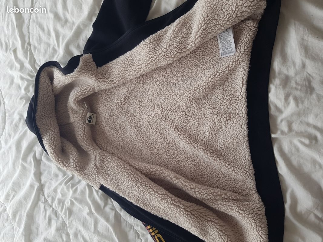 Veste doudoune noir Quiksilver (image 4)