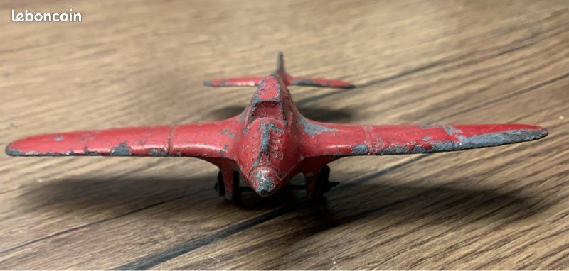 Jeu De Construction Métallique – BOB Avion – Ancien – Boîte 32x27 Cm