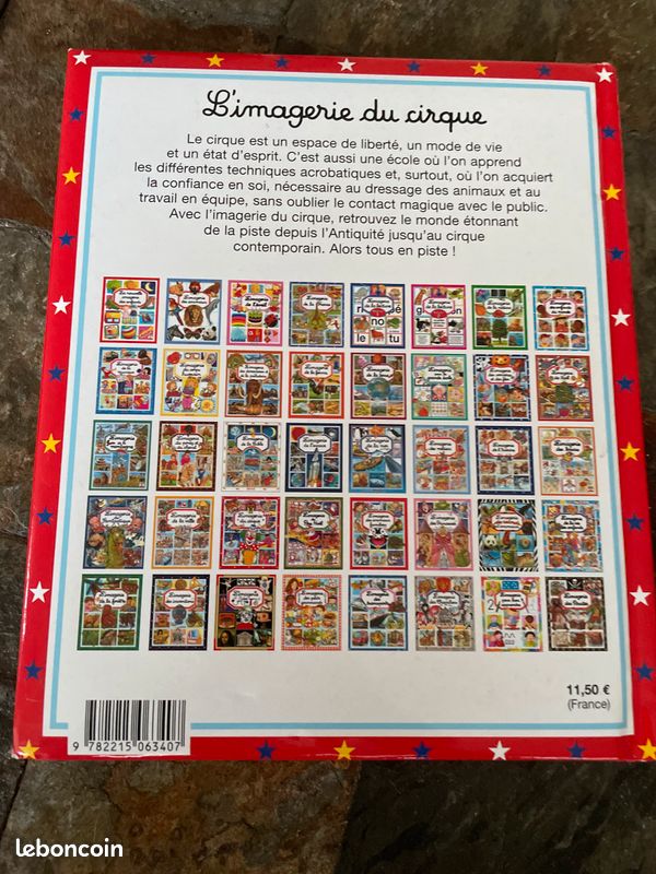 Livre pour enfant L’imagerie du cirque (image 2)