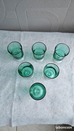Lot De 6 Coupes à Champagne Luminarc Cavalier – Vintage – Rouge – Art De La Table